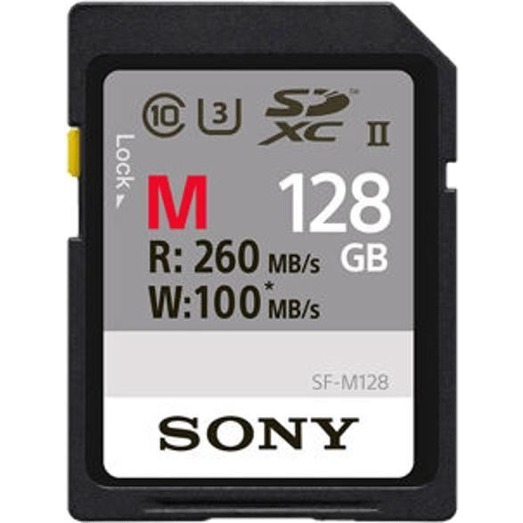Sony 128GB SDXC UHS-II Třída 10