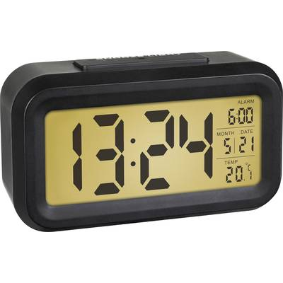 TFA Dostmann 60.2018.01 Kvarc Ébresztőóra Fekete Riasztási idők 1 (60.2018.01)