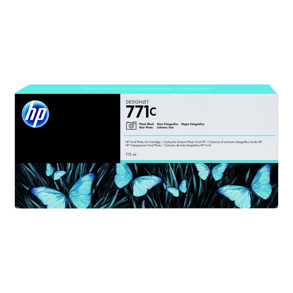 HP 771C - photo black - original - ink cartridge (B6Y13A)