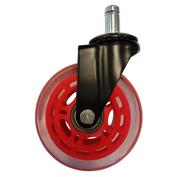 LC-Power Gaming Stuhlrollen univ. 7BR-SPEED (black/red) (LC-CASTERS-7BR-SPEED)