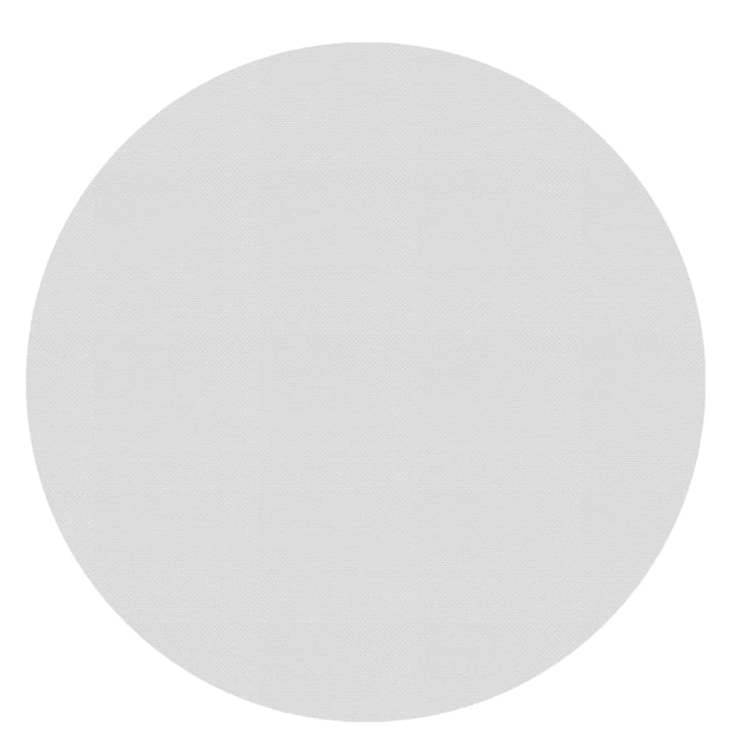 szürke napelemes lebegő PE medencefólia 549 cm (93004)