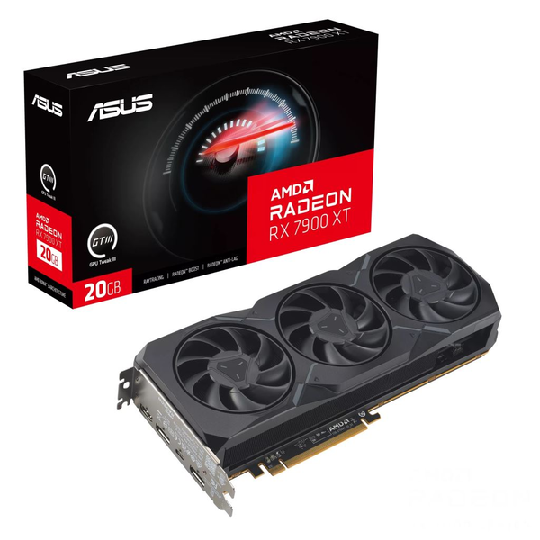 ASUS Radeon RX 7900 XT 20GB videokártya (RX7900XT-20G)
