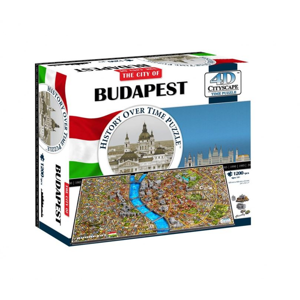 4D Cityscape Budapest puzzle (GK2008)