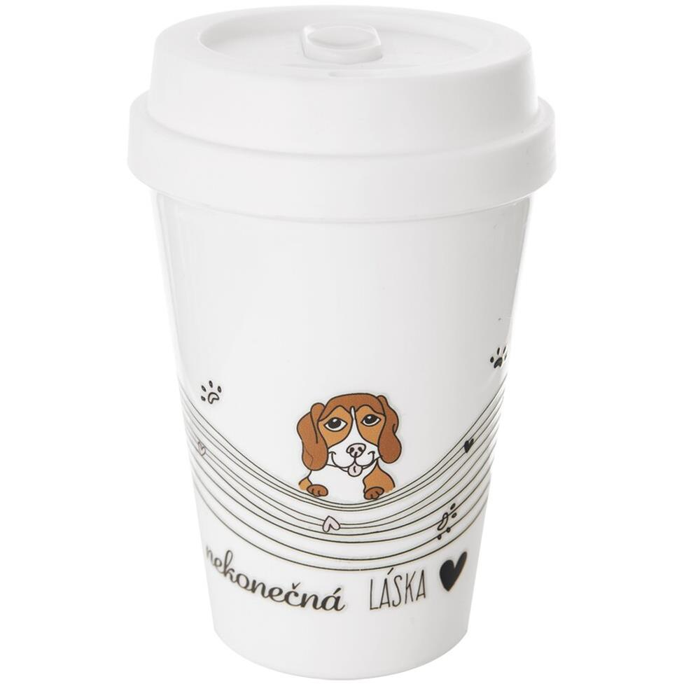 Orion Thermo bögre/pohár Végtelen szerelem Kutyus, 0,35 l (112270)
