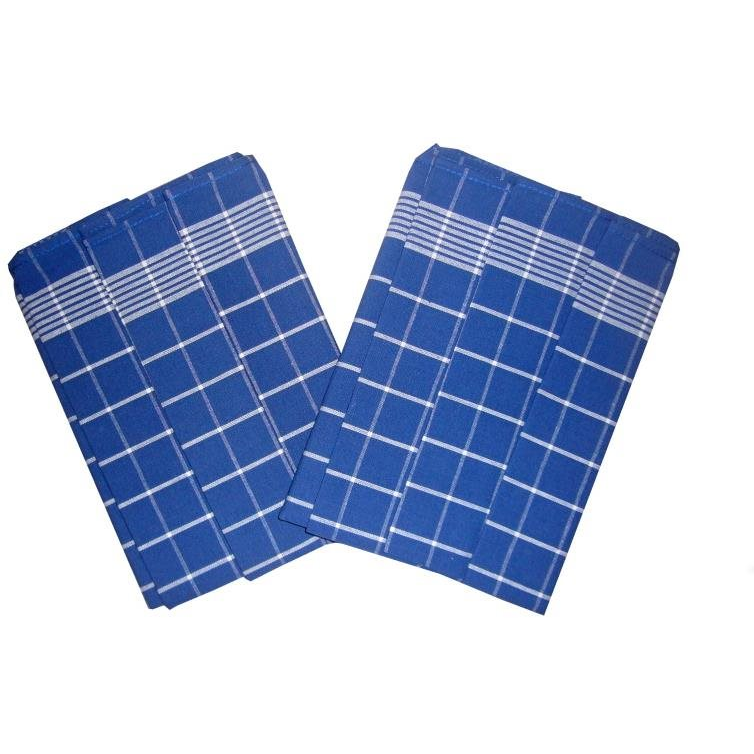 Svitap Towel Pozitiv Egyptian cotton 50×70 cm blue/white 3 pcs (040500-01NEGATIXA)
