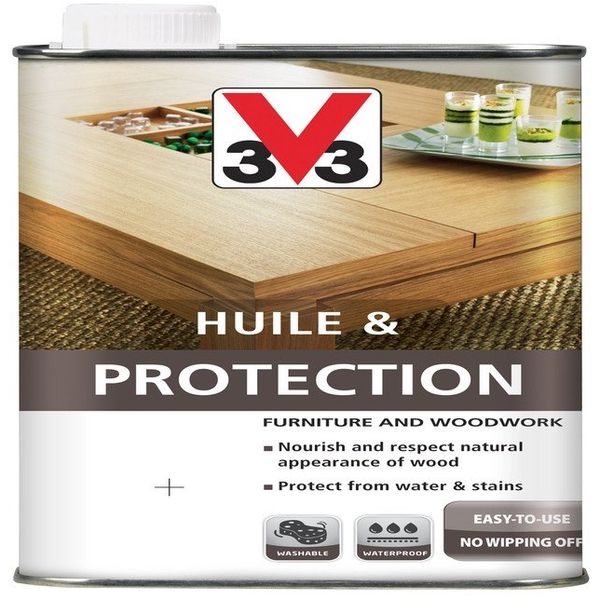  V33 FURNITURE OILCOLOURLESS 0.5 L