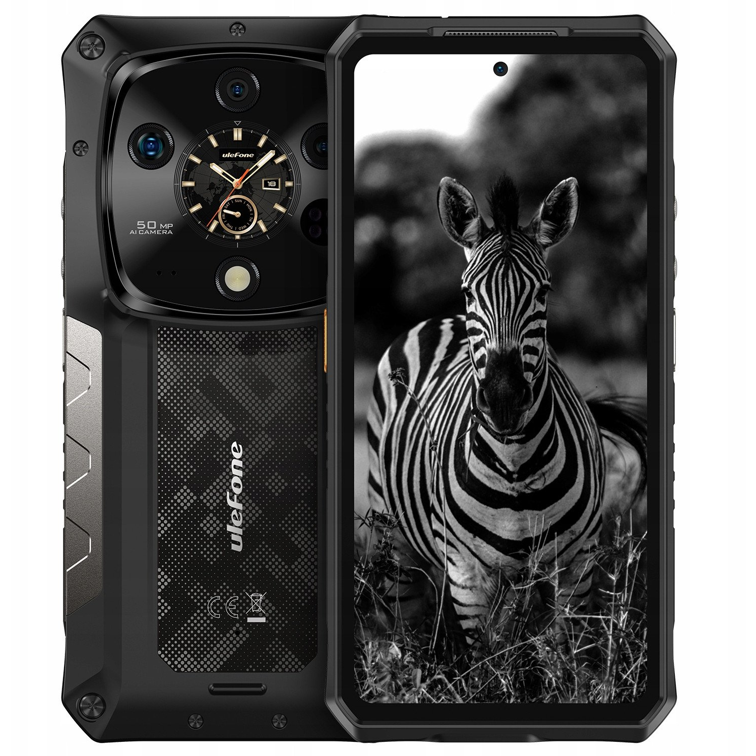 ULEFONE Armor 28 Ultra 5G 16/1TB DS fekete 5011-AF4 (5011-AF4)