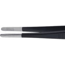 ESD precíziós csipesz kerek heggyel, 145 mm, egyenes, Knipex 92 78 77 ESD (8265050045)