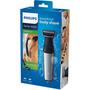 Philips BODYGROOM Series 5000 BG5020/15 telový holiaci strojček Čierna, Šedá