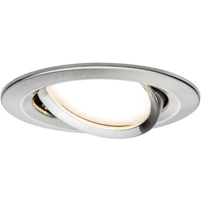 Paulmann Coin Slim 93878 LED-es beépíthető lámpa 3 részes készlet 20.4 W Melegfehér Vas (matt) (93878)