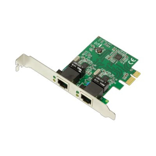LogiLink PC0075 2-portos gigabites LAN PCI-Express kártya