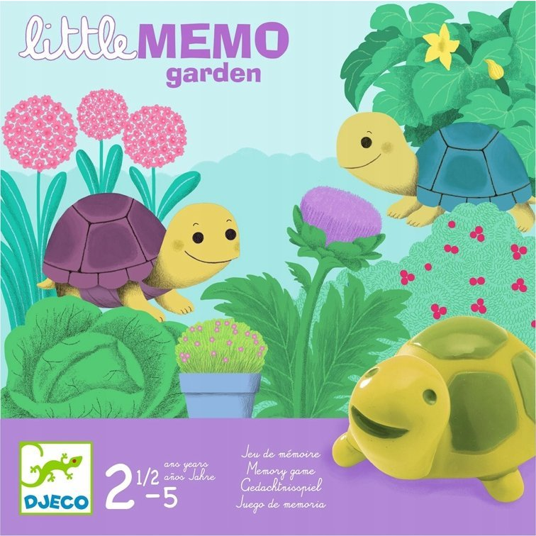 Djeco Little Memo Garden Egy Kis Rejtegetés Társasjáték (DJ08559)