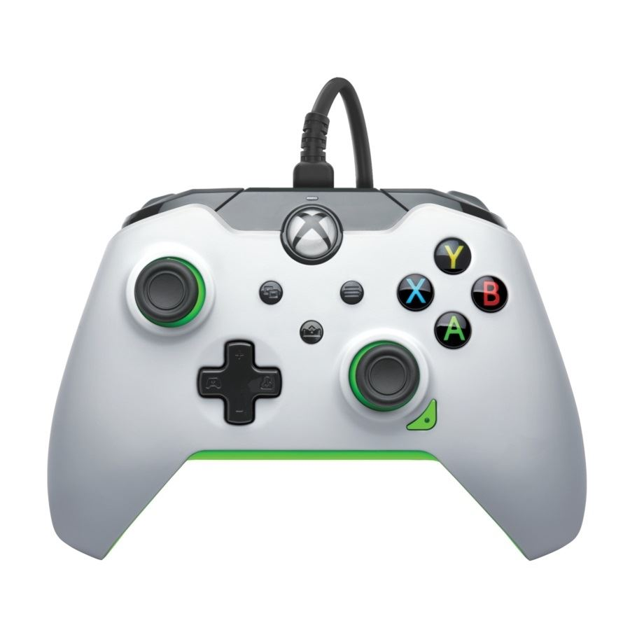 PDP 049-012-WG játékvezérlő Zöld, Fehér USB Gamepad Analóg/digitális PC, Xbox One, Xbox Series S, Xbox Series X (049-012-WG)
