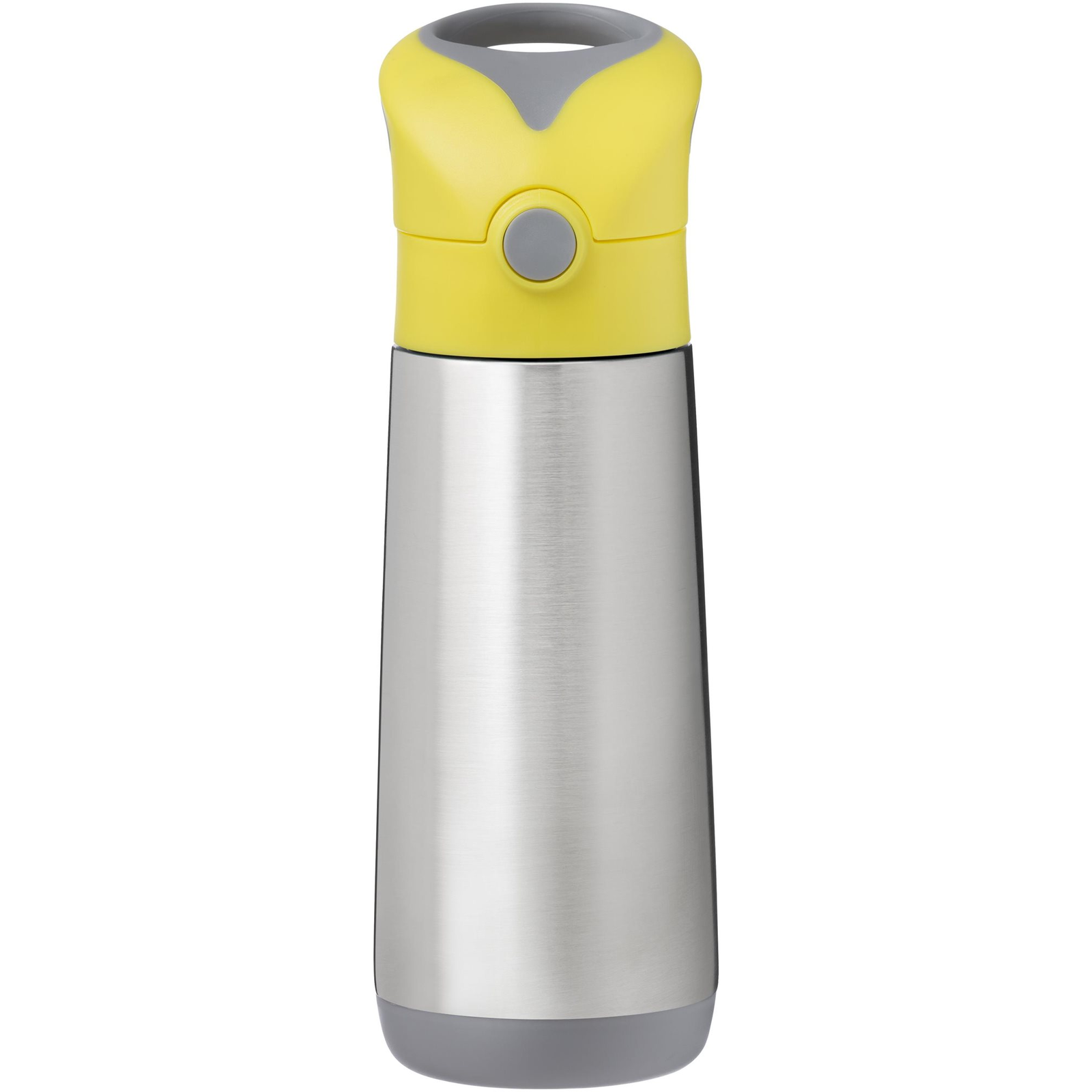 B.Box Italtermosz szívószállal 500 ml - sárga/szürke (9353965010449)