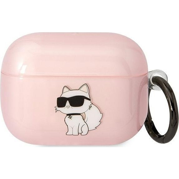 ETUI KARL LAGERFELD IKONIK CHOUPETTE ZA AIRPODS PRO ROZA