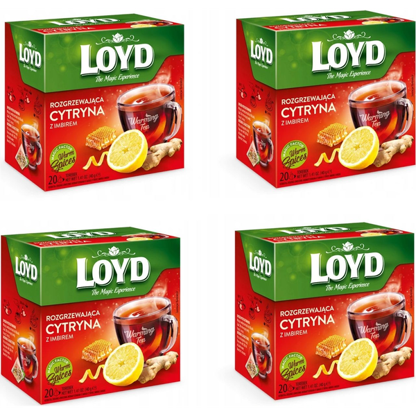 Loyd Tea Gyömbér-Citrom-Méz 20x2g