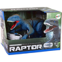 Távirányítós Dinoszaurusz Velociraptorüvöltő Kék Színű 12440