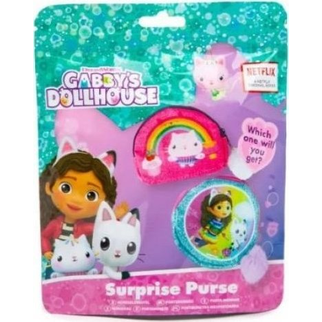 RMS Gabi babaháza Meglepetés pénztárca gyerekeknek 13 x 14 x 3 cm - Rózsaszín/Kék ( )