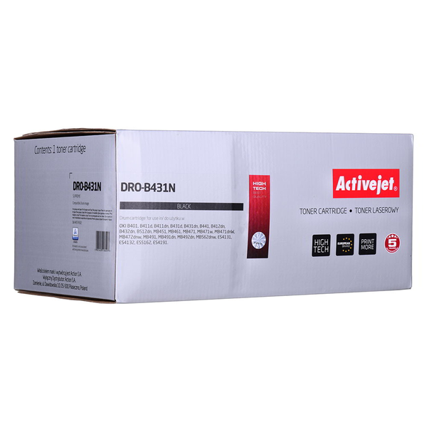 Bubon Activejet DRO-B431N (náhrada za OKI 44574302, Supreme, 25000 strán,