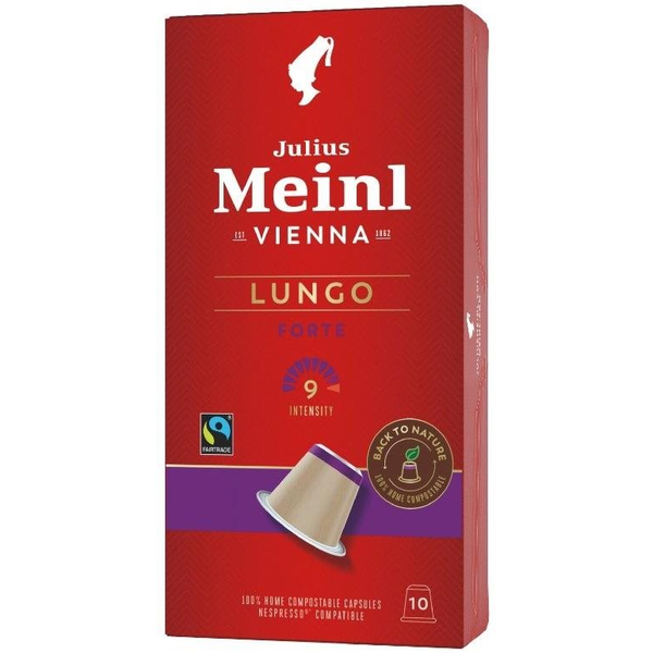 Julius Meinl Lungo Fairtrade Komposztálható (10x 5,6 g/box)