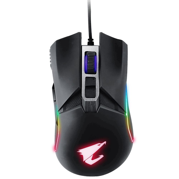 GIGABYTE AORUS M5 mus Spil Højre hånd USB Type-A Optisk 16000 dpi