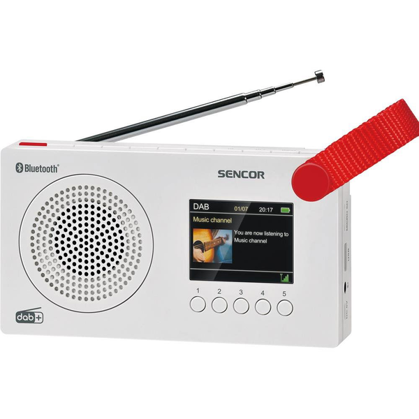 DIGITÁLNÍ RÁDIO SRD 7757W DAB/FM RÁDIO SENCOR