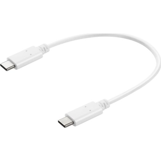 Sandberg 136-30 cabo USB 0,2 m USB C Branco