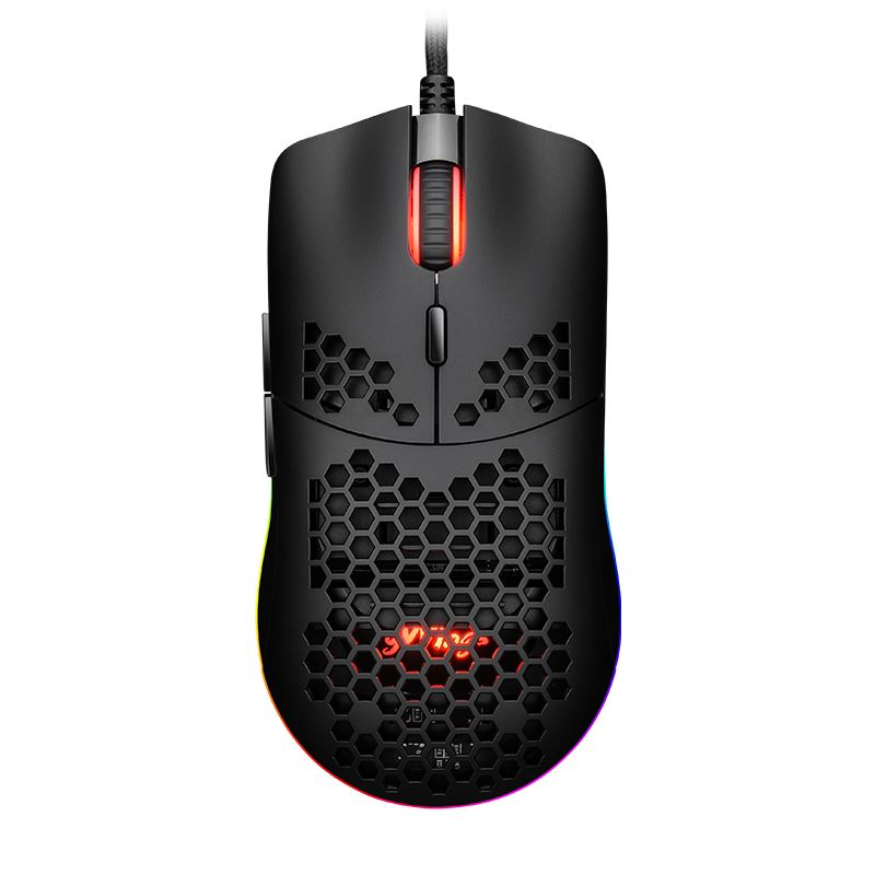 gWings GW9600M gaming egér 10000 DPI fekete (GW9600M)