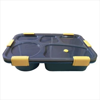 Iris KT-004-BL 5 rekeszes műanyag ételhordó doboz (KT-004-BL)