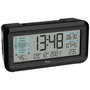 TFA Dostmann  (60.2562.01.GB) Rádiójel vezérlésű Ébresztőóra Fekete, Világoskék Riasztási idők 2 Nagy kijelző