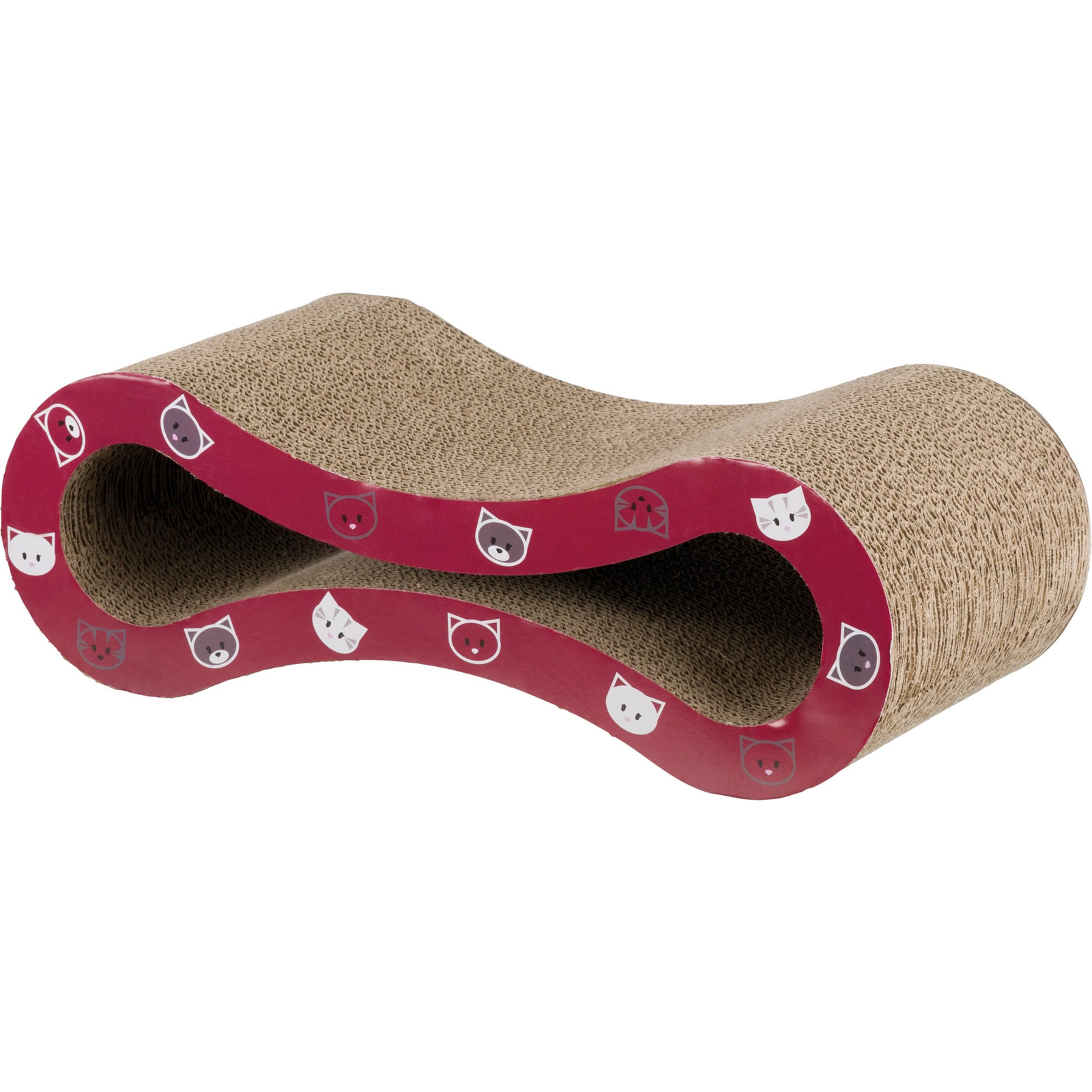 Trixie 106264 Macska kaparófa körömcsiszoló hullám formával 48 x 16 x 22 cm (106264)