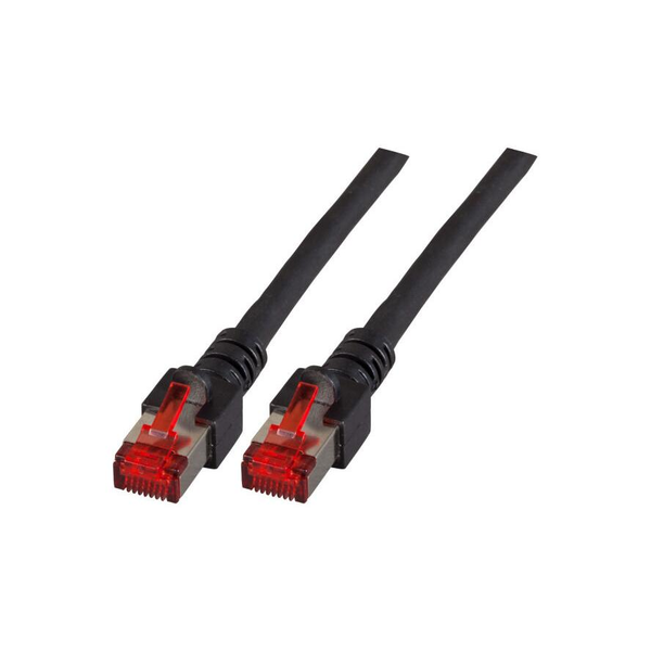 EFB RJ45 Patchkabel S/FTP, Cat.6, LSZH, 50m, schwarz (K5515.50)