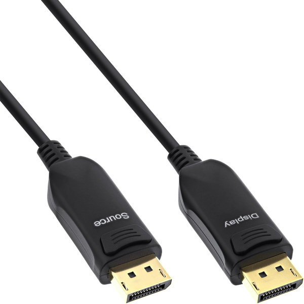 InLine 17215I DisplayPort kabel 15 m Sort
