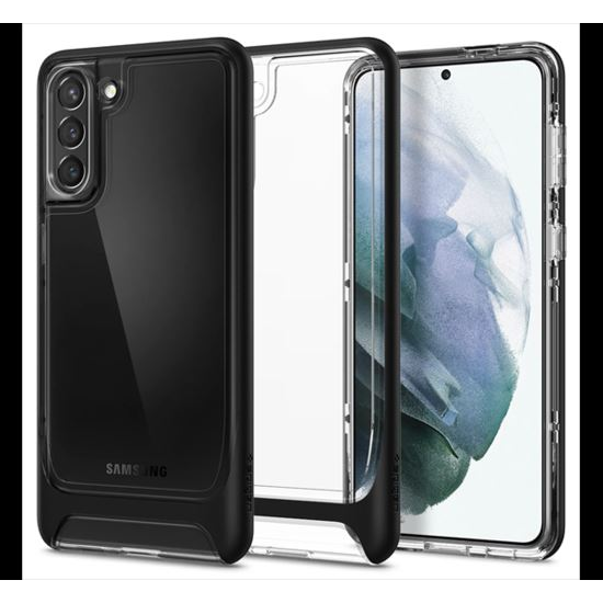 Spigen Neo Hybrid Crystal Samsung G996 Galaxy S21+ Black tok, fekete (ACS02394) (ACS02394)