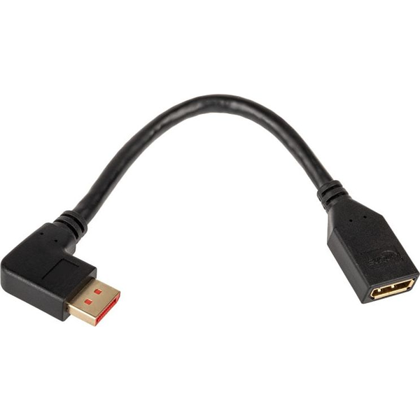 InLine 17159L DisplayPort kabel 0,15 m Sort