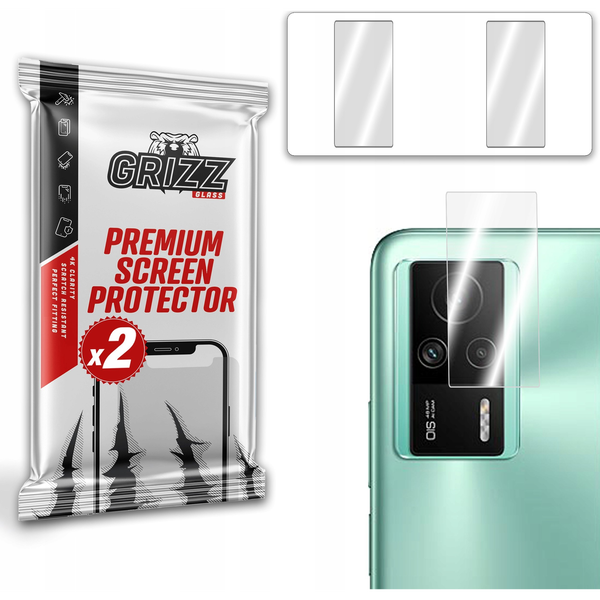  GrizzGlass Szkło hybrydowe na aparat Grizz Xiaomi Redmi K60e