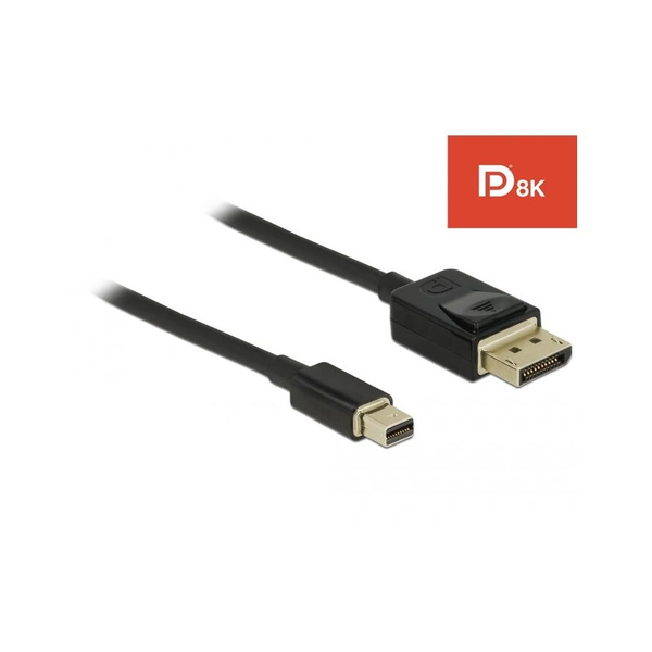 Kabel DisplayPort 1.4 Delock 84928 2 m černý