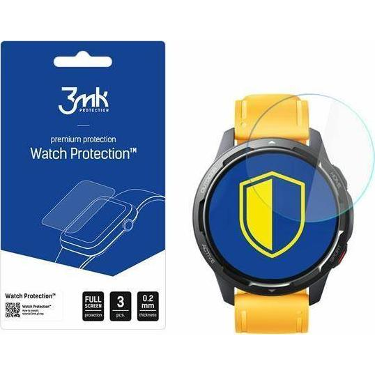 3mk Óra kijelző védőfólia FlexibleGlass hibrid üvegfólia 7H Xiaomi Watch S1 Active