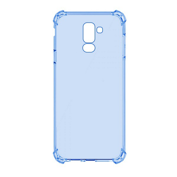 Szilikon telefonvédő (közepesen ütésálló, légpárnás sarok) KÉK [Samsung Galaxy A6+ (2018) SM-A605F] (5996457778829)