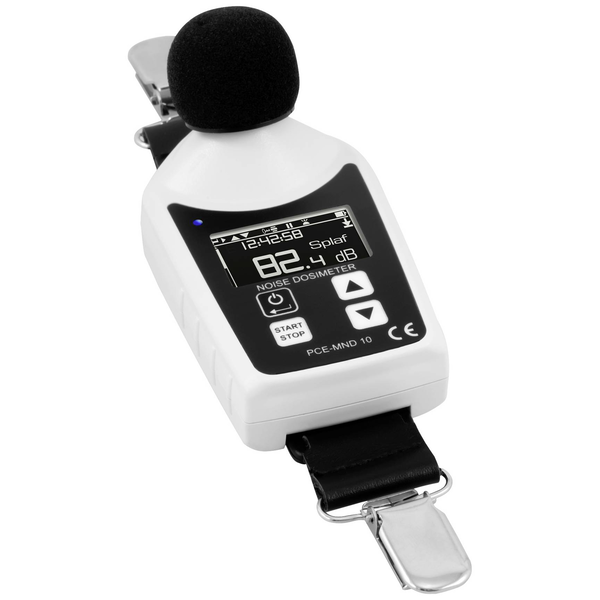 PCE Instruments Zajszintmérő DIN 15905-5 szerinti szintfelügyelet, Adatgyűjtő 70 - 140 dB 31.5 Hz - 8 kHz Soros csatlakozó
