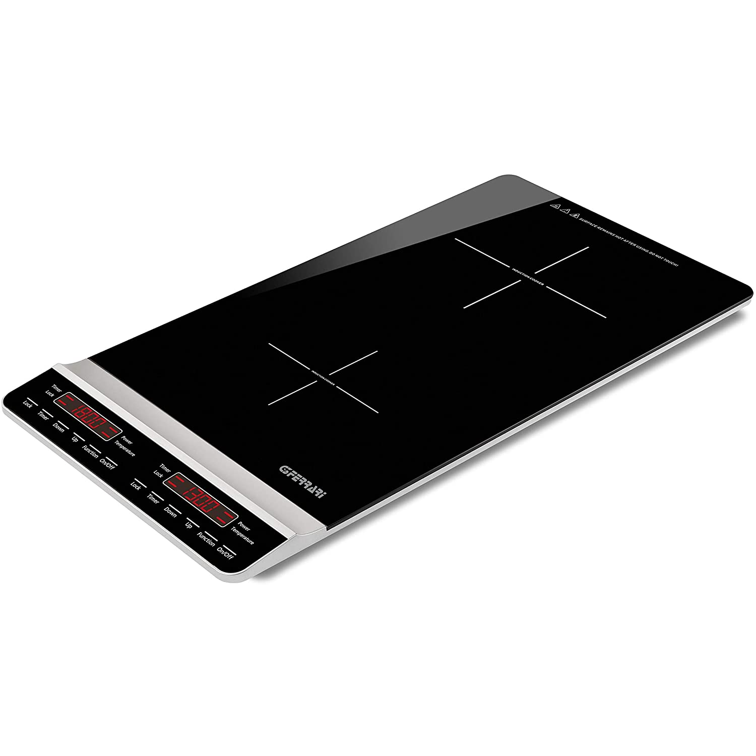G3 Ferrari Dinamiko Deep Indukciós főzőlap - Fekete (G10139)