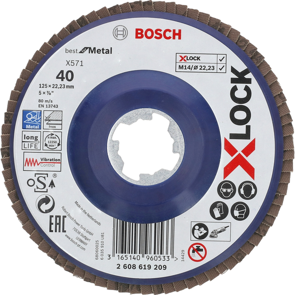 Bosch 2 608 619 209 tilbehør vinkelsliber