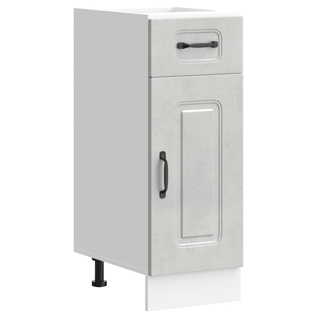 Konyhai alapszekrény Kalmar beton szürke műfa (853461)