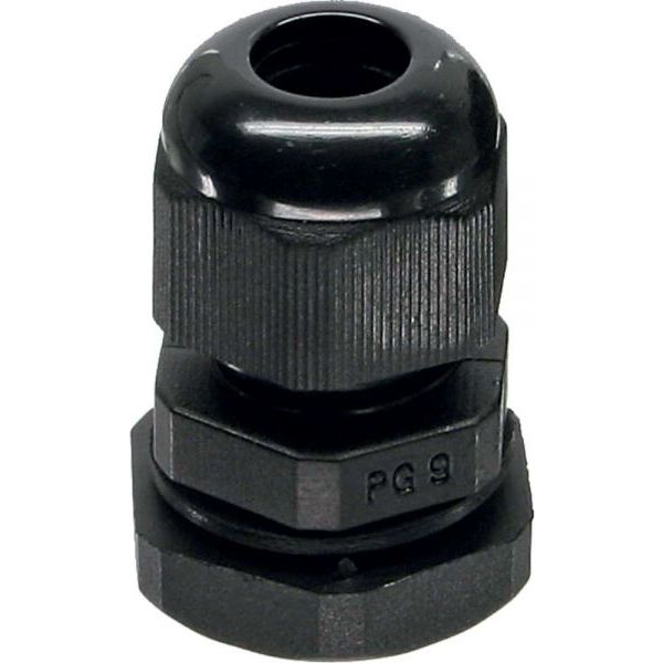 InLine 44010B pressacavo Neoprene, Nylon