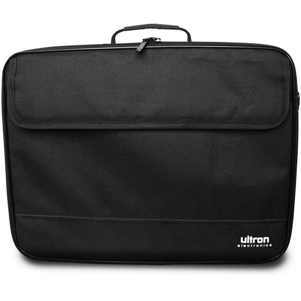 Geanta laptop, Ultron, 17", Poliester, 42 cm, Negru