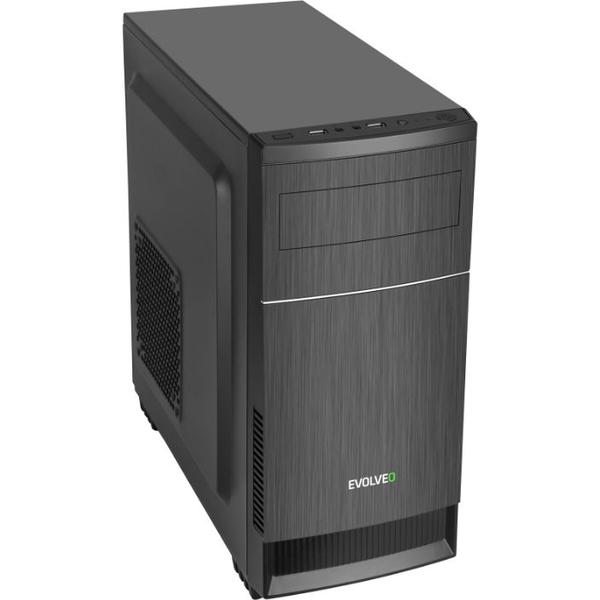 Počítačová Skříň Evolveo M1 Micro Tower, černá