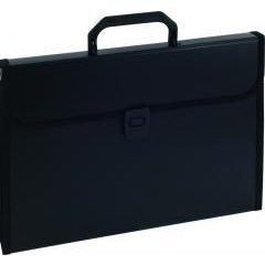 Harmónika Mappa Eagle 12 Részes Fekete (198112)