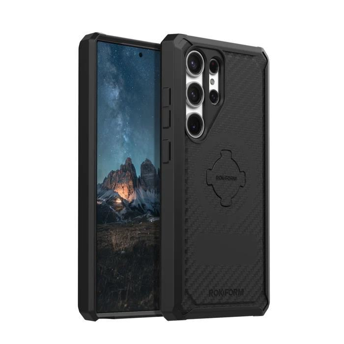 Rokform Kryt Rugged Pro Samsung Galaxy S24 Ultra 5G Hátlapvédő Tok - Fekete (312801P)