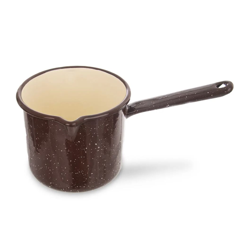 Orion BROWN zománcozott nyeles lábas 1,2 liter (113165) (orion113165)