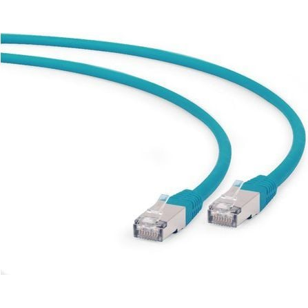 Gembird RJ45 CAT6 FTP M/M adatkábel 0.5m zöld